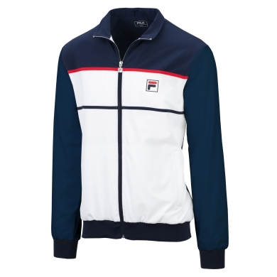 Fila Tennis Jacket Max Warm-Up white/blue Men