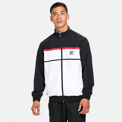 Fila Tennis Jacket Max Warm-Up white/black Men