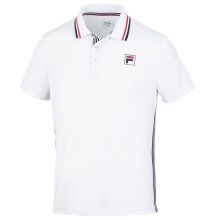 Fila Tennis Polo Jamie (100% Polyester, comfortable feel) white Men