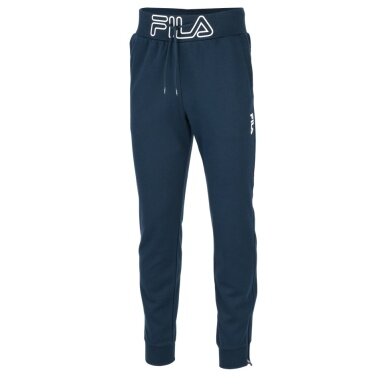 Fila Jogging Pants Sweatpants Leo (elastic waistband with drawstring) long peacoat blue Men