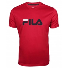 Fila Tennis T-shirt Logo red/navy Men