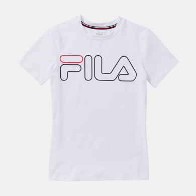 Fila Tshirt Ricki Logo (Cotton) white Men