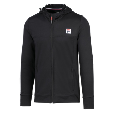 Fila Leisure Jacket Noah with Hood (Front Zip) Black Men