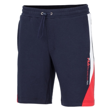 Fila Leisure Shorts Melvin (Sweatshorts) navy blue/red Men