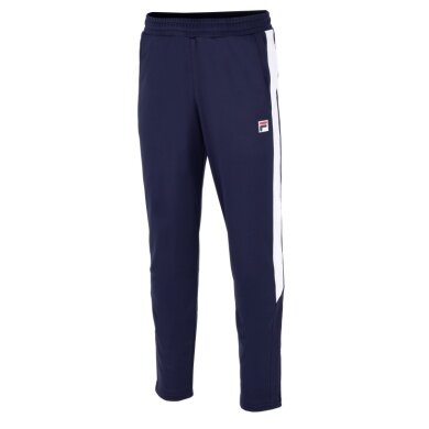 Fila Training Pants Jan (100% Polyester) navy blue/white Men