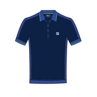 Fila Tennis Polo 50ties navy blue Men