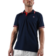 Fila Tennis Polo Piro navy blue/red Men