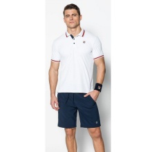 Fila Tennis Polo Piro white/navy Men