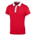 Fila Tennis Polo Markus (100% Polyester) red/white Men