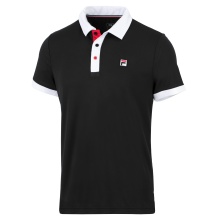 Fila Tennis Polo Markus (100% Polyester) black/white Men