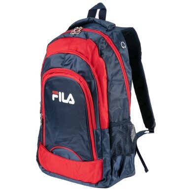 Fila Backpack Tennis Bob Kids - dark blue/red - 46x30x16cm