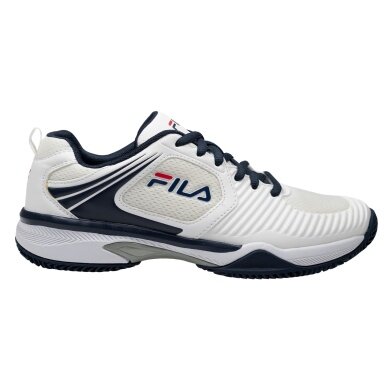 Fila Tennis Shoes Veloce Clay/Sand Court White/Navy Men