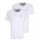 Fila Leisure Shirt Brod Tee (Cotton) white/white Men's - 2 Pack