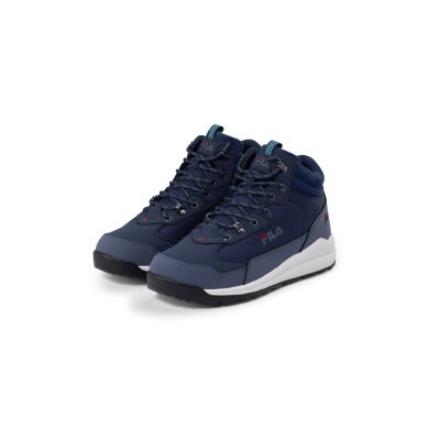 Fila Alpha MID Sneakers (Nubuck Leather) navy blue/indigo Men's