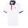 Fila Tennis Polo Dominic (100% recycled Polyester, classic look) white/navy men's