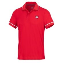 Fila Tennis Polo New Court (100% Polyester) red Men