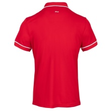 Fila Tennis Polo New Court (100% Polyester) red Men