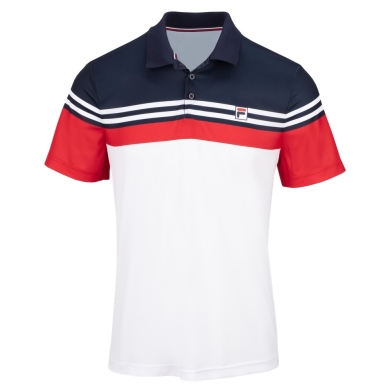 Fila Tennis Polo Paul white/red Men