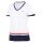 Fila Tennis Shirt Elisabeth (V-Neck) white/navy blue Ladies