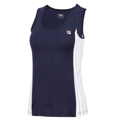 Fila Tennis Tank Top Nina (100% Polyester) navy blue/white Ladies