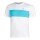 Fila Tennis T-Shirt Bosse (100% recycled Polyester) white/blue men's