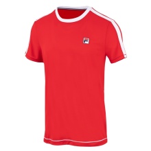 Fila Tennis T-Shirt Elias (Polyester) red/white men's