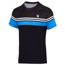 Fila Tennis T-Shirt Malte Black/Blue Men's