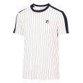 Fila Tennis T-shirt Stripes Jascha 2 (100% Polyester) white Men's