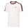 Fila Tennis T-shirt Stripes Jascha 2 (100% Polyester) white/wine red Men's