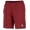 Fila Tennis Shorts Short Santana (4-Way Stretch, Breathable) Short Burgundy Red Men's