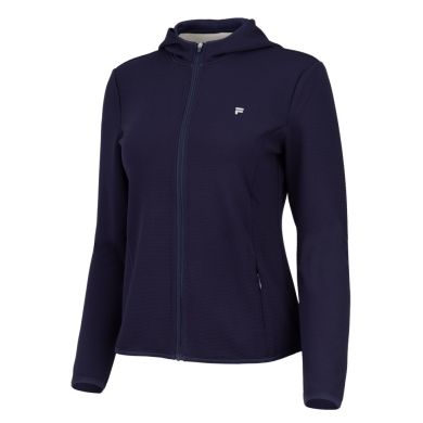 Fila Tennis Jacket Jeani with Hood Navy Blue Ladies