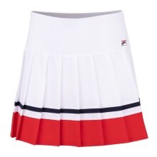 Fila Tennis Skirt Sabine (Pleated Skirt) White/Red Girls