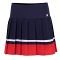 Fila Tennis Skirt Sabine (Pleated Skirt) Navy Blue/Red Girls