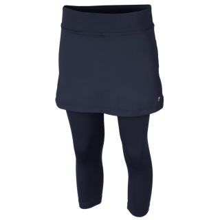 Fila Tennis Skirt Sina with Inner Shorts (7/8 Tights) Navy Blue Women