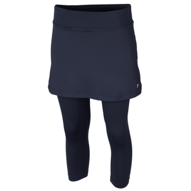 Fila Tennis Skirt Sina with Inner Shorts (7/8 Tights) Navy Blue Women