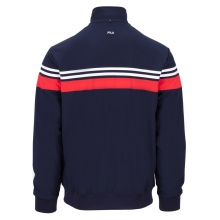 Fila Training Jacket Bruno (Full-Zip, Stand-up Collar) Navy Blue/Red Men