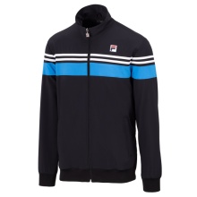 Fila Training Jacket Bruno (Full-Zip, Stand-up Collar) black/blue Men