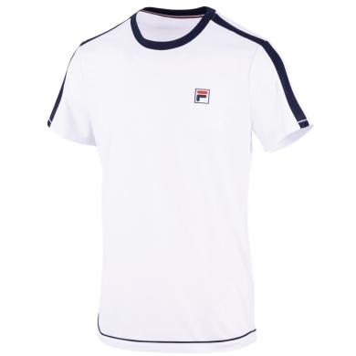 Fila Tennis T-shirt Elias (Polyester) white/navy Men