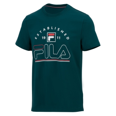 Fila Tennis T-shirt Jay teal blue Men