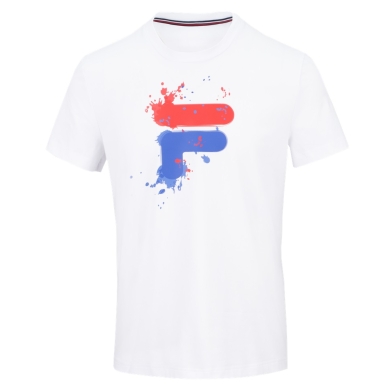 Fila Tshirt Nevio (Cotton) white/red Men