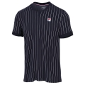 Fila Tennis T-shirt Stripes navy blue/white Men