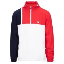 Fila Transition Jacket Hanno (Windbreaker, 4-way stretch) white/red Men