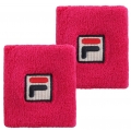 Fila Sweatband East Wrist (80% Cotton) pink - 2 pieces