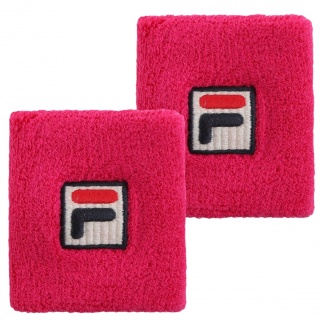 Fila Sweatband East Wrist (80% Cotton) pink - 2 pieces