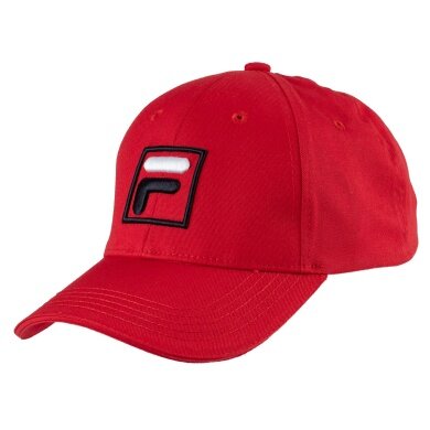 Fila Baseball Cap F-Box Logo Forze (Cotton) adjustable red - 1 piece