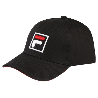 Fila Baseball Cap F-Box Logo Forze (Cotton) adjustable black - 1 piece