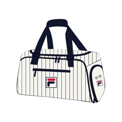 Fila Sports Bag Heritage Bag Small 48x28x26cm white/navy blue