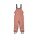 First Instinct Mud and Rain Trousers with Braces Fis 44 (PFC-free, waterproof) rosewood pink Toddlers