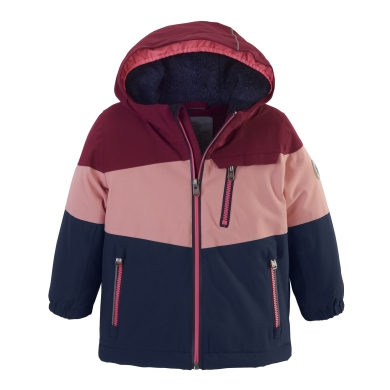 First Instinct Winter Jacket FISW 3 (PFC-free, waterproof and windproof) blackberry pink toddlers