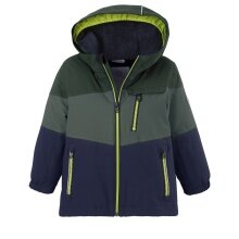 First Instinct Winter Jacket FISW 3 (PFC-free, waterproof and windproof) dark forest green toddlers